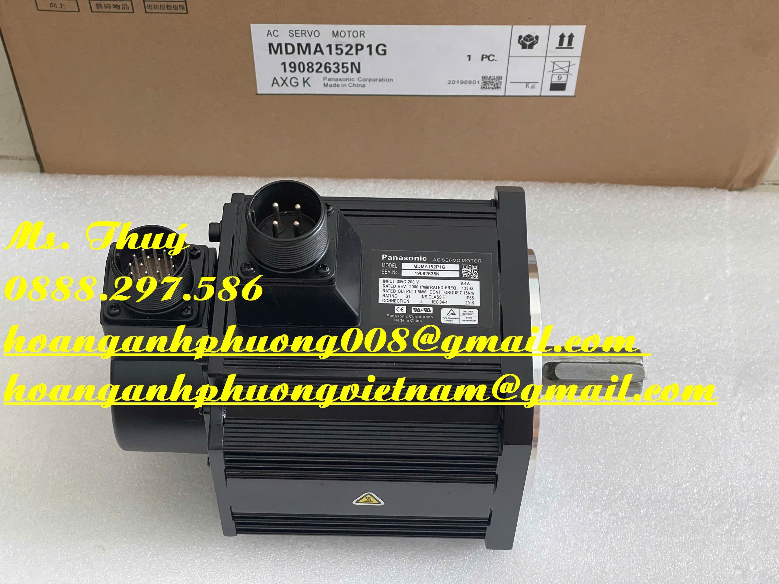 Động cơ cao cấp MDMA152P1G của Pananasonic - New